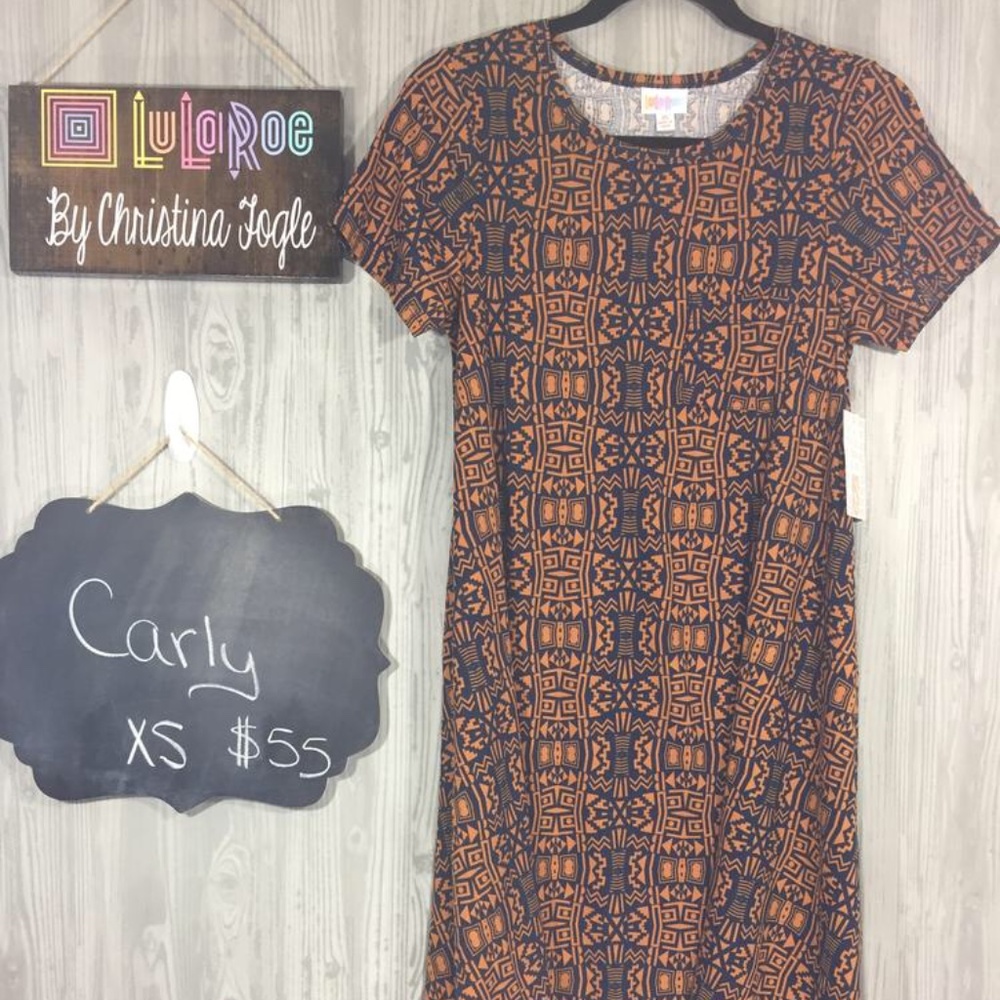 LuLaRoe XS Carly Dress